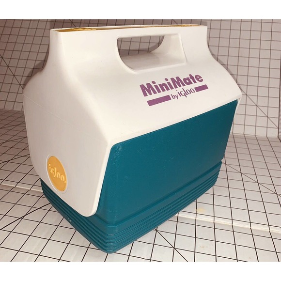 Igloo Other Vtg Minimate Cooler By Igloo Made In Usa Teal Purple
